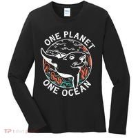 One Planet One Ocean Seal Women's Long Sleeve Shirt thumb 0