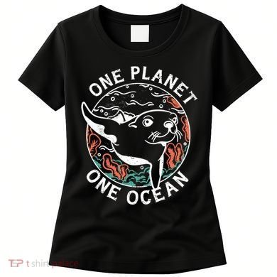 One Planet One Ocean Seal Women's T-Shirt