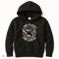 One Planet One Ocean Seal Kids Hoodie thumb 0