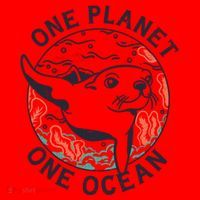 One Planet One Ocean Seal Santa Hat thumb 1