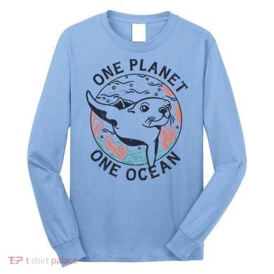 One Planet One Ocean Seal Long Sleeve Shirt