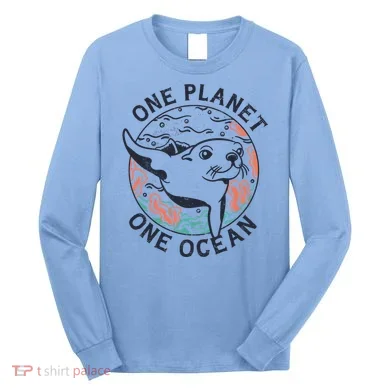 One Planet One Ocean Seal Long Sleeve Shirt