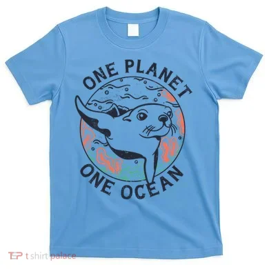 One Planet One Ocean Seal T-Shirt