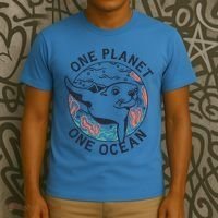 One Planet One Ocean Seal T-Shirt thumb 3