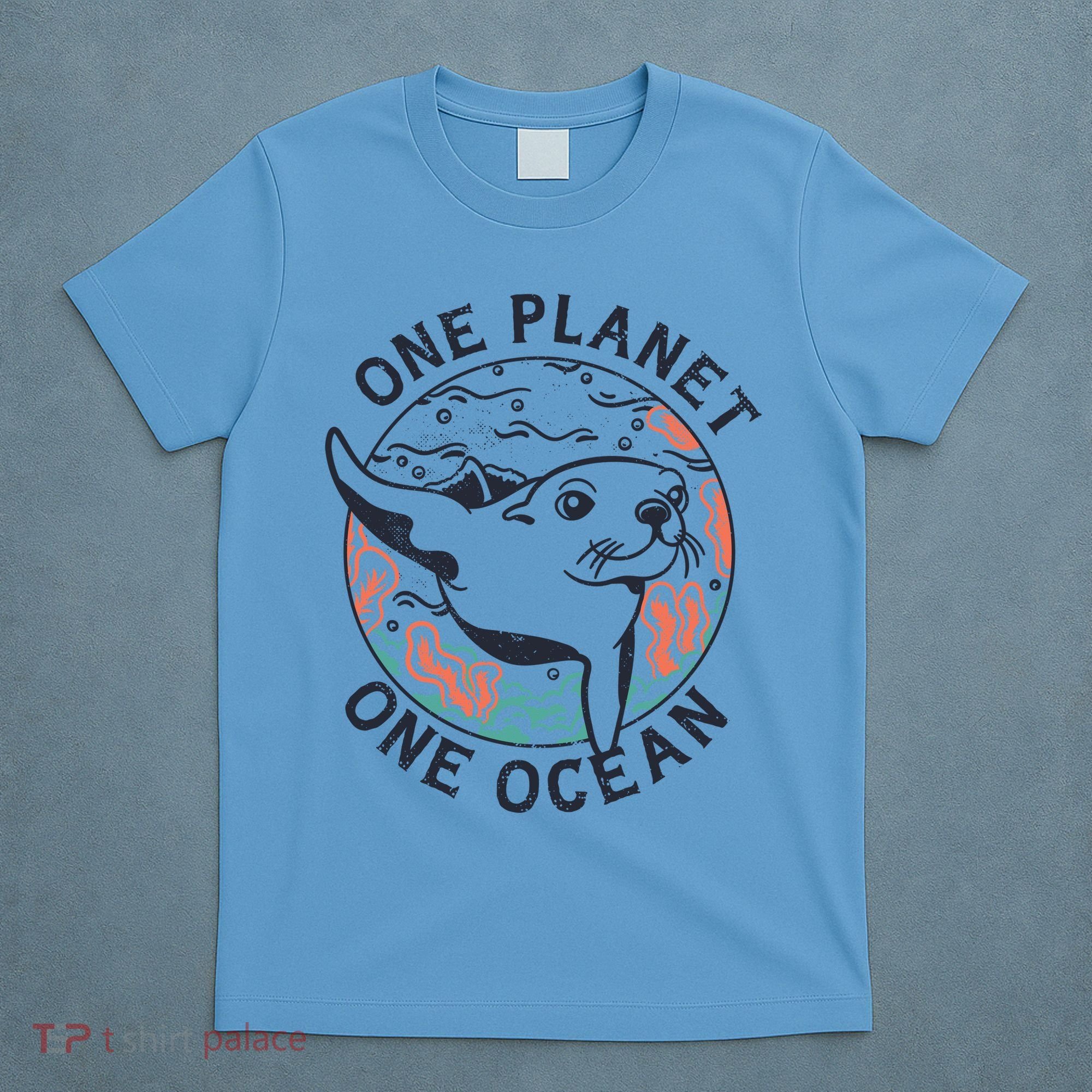 One Planet One Ocean Seal T-Shirt