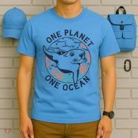 One Planet One Ocean Seal T-Shirt thumb 5