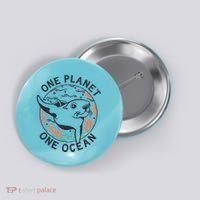 One Planet One Ocean Seal Button thumb 0