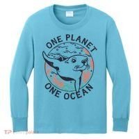 One Planet One Ocean Seal Kids Long Sleeve Shirt thumb 0