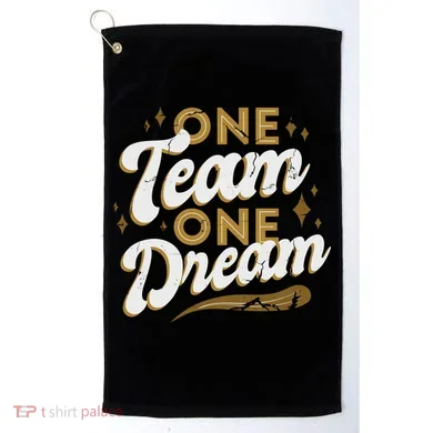 One Team One Dream Golf Towel