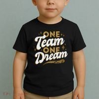One Team One Dream Toddler T-Shirt thumb 2