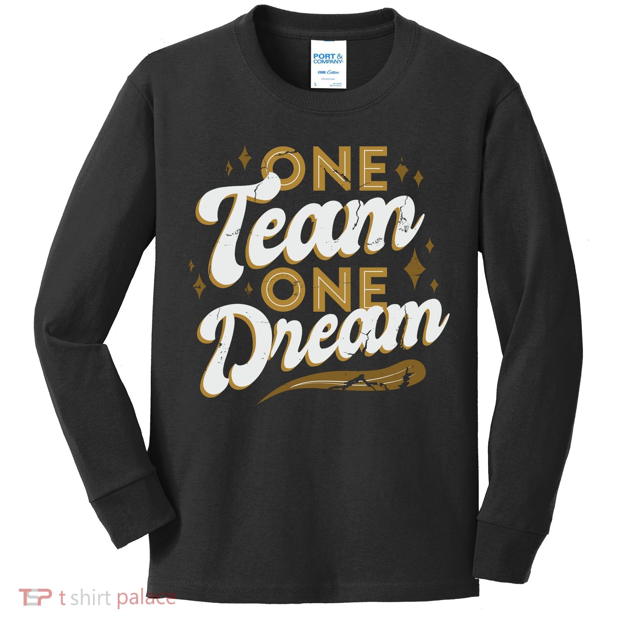 One Team One Dream Kids Long Sleeve Shirt