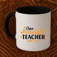 One Thankful Teacher Coffee Mug thumb 2