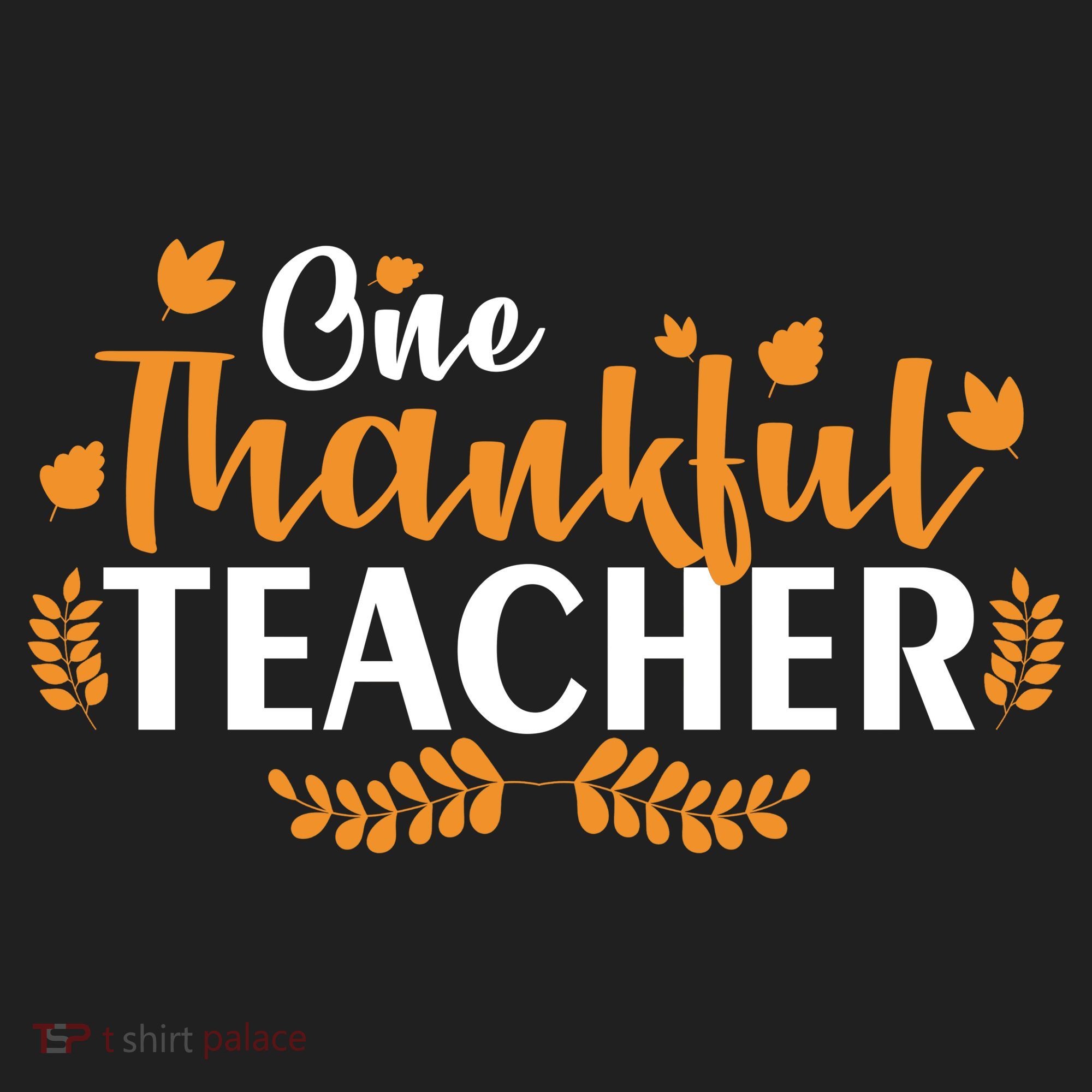 One Thankful Teacher Tumbler