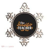 One Thankful Teacher Ornament thumb 0