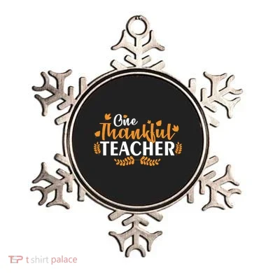 One Thankful Teacher Ornament