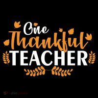 One Thankful Teacher Ornament thumb 1