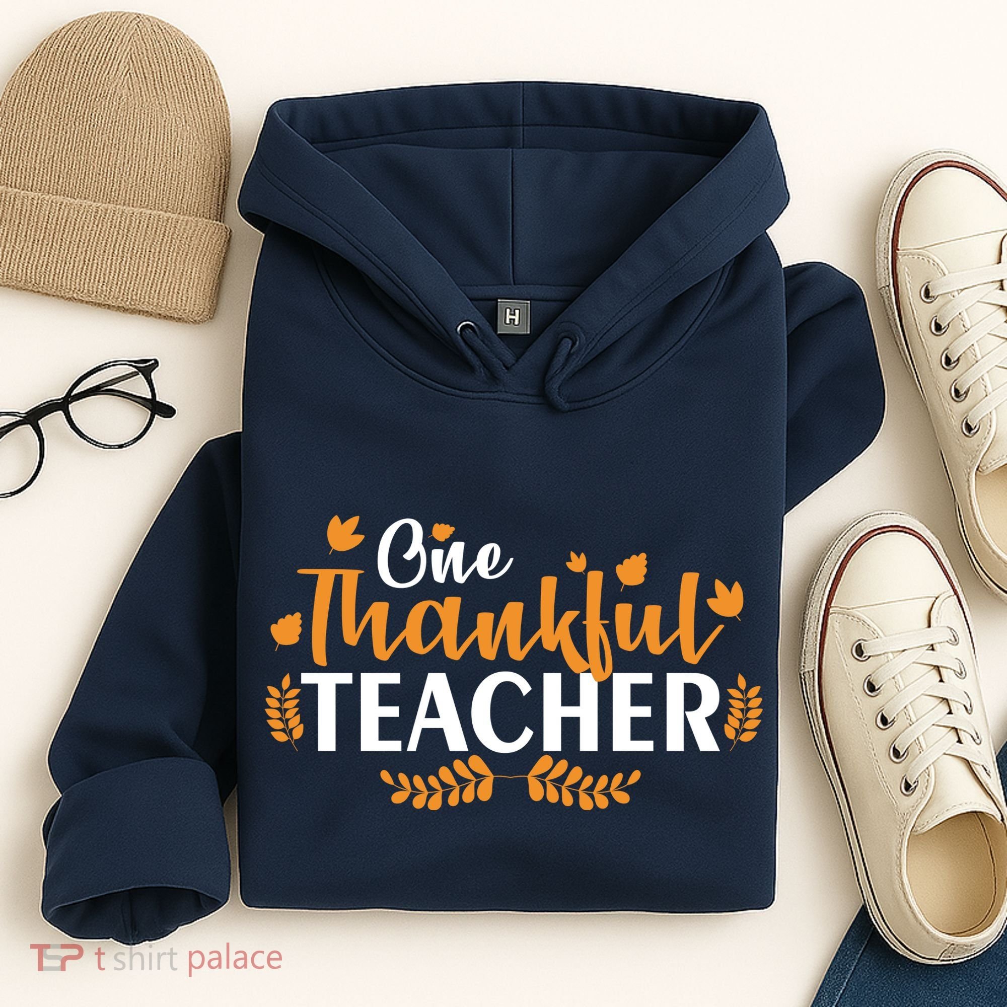 One Thankful Teacher Hoodie