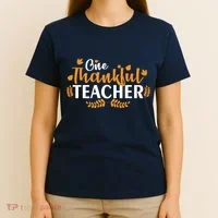 One Thankful Teacher T-Shirt thumb 4