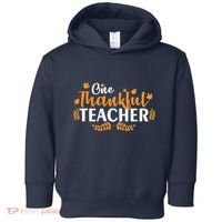 One Thankful Teacher Toddler Hoodie thumb 0
