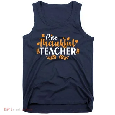 One Thankful Teacher Tank Top