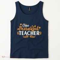 One Thankful Teacher Tank Top thumb 2