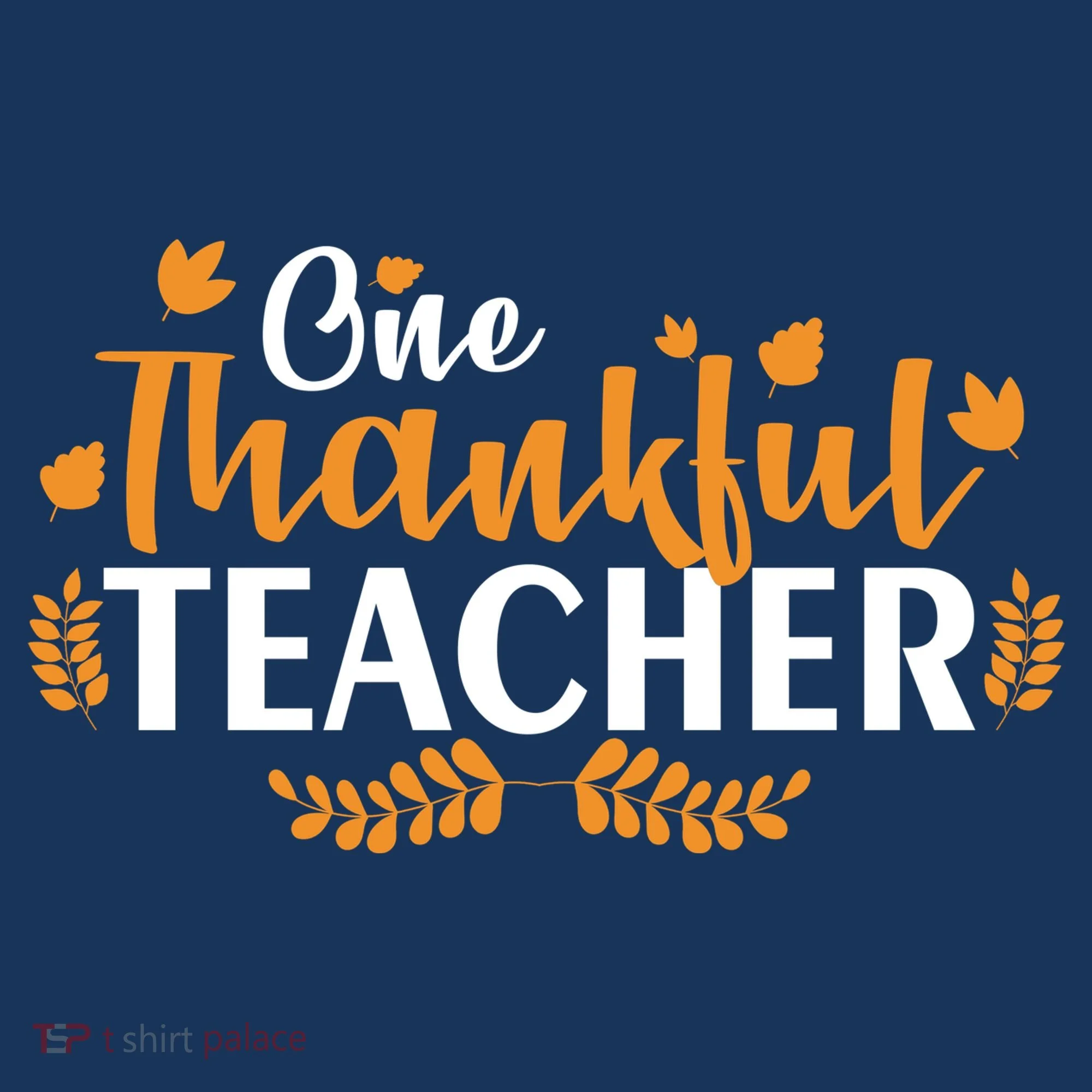 One Thankful Teacher Kids Long Sleeve Shirt