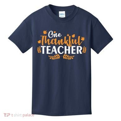 One Thankful Teacher Kids T-Shirt