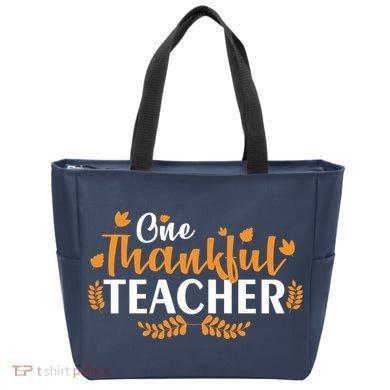 One Thankful Teacher Tote Bag