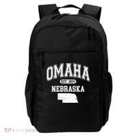 Omaha Nebraska Est 1854 Varsity Backpack thumb 0