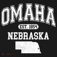 Omaha Nebraska Est 1854 Varsity Backpack thumb 2