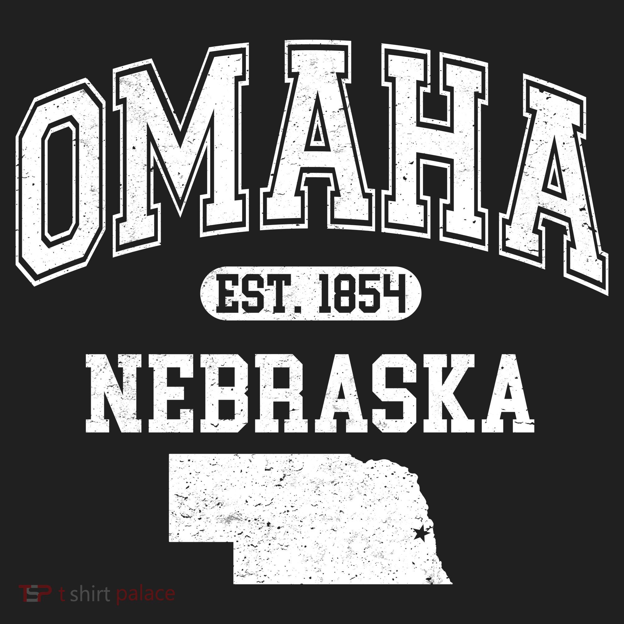 Omaha Nebraska Est 1854 Varsity Beanie