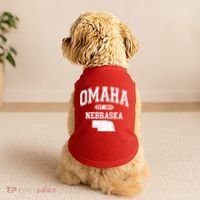 Omaha Nebraska Est 1854 Varsity Doggie Tank thumb 2