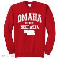 Omaha Nebraska Est 1854 Varsity Sweatshirt thumb 0