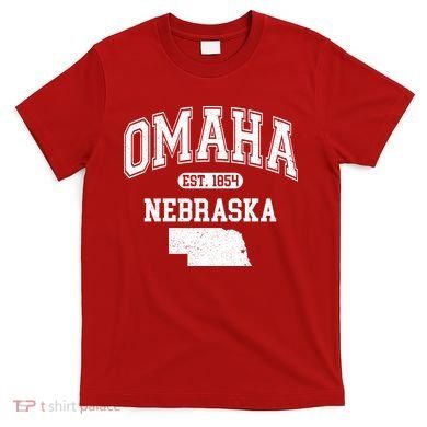 Omaha Nebraska Est 1854 Varsity T-Shirt