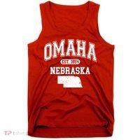 Omaha Nebraska Est 1854 Varsity Tank Top thumb 0