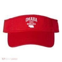 Omaha Nebraska Est 1854 Varsity Visor thumb 0