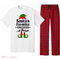 Oncology Nurse Funny Elf Christmas Santas Favorite Onc Rn Meaningful Gift Pajama Set thumb 0