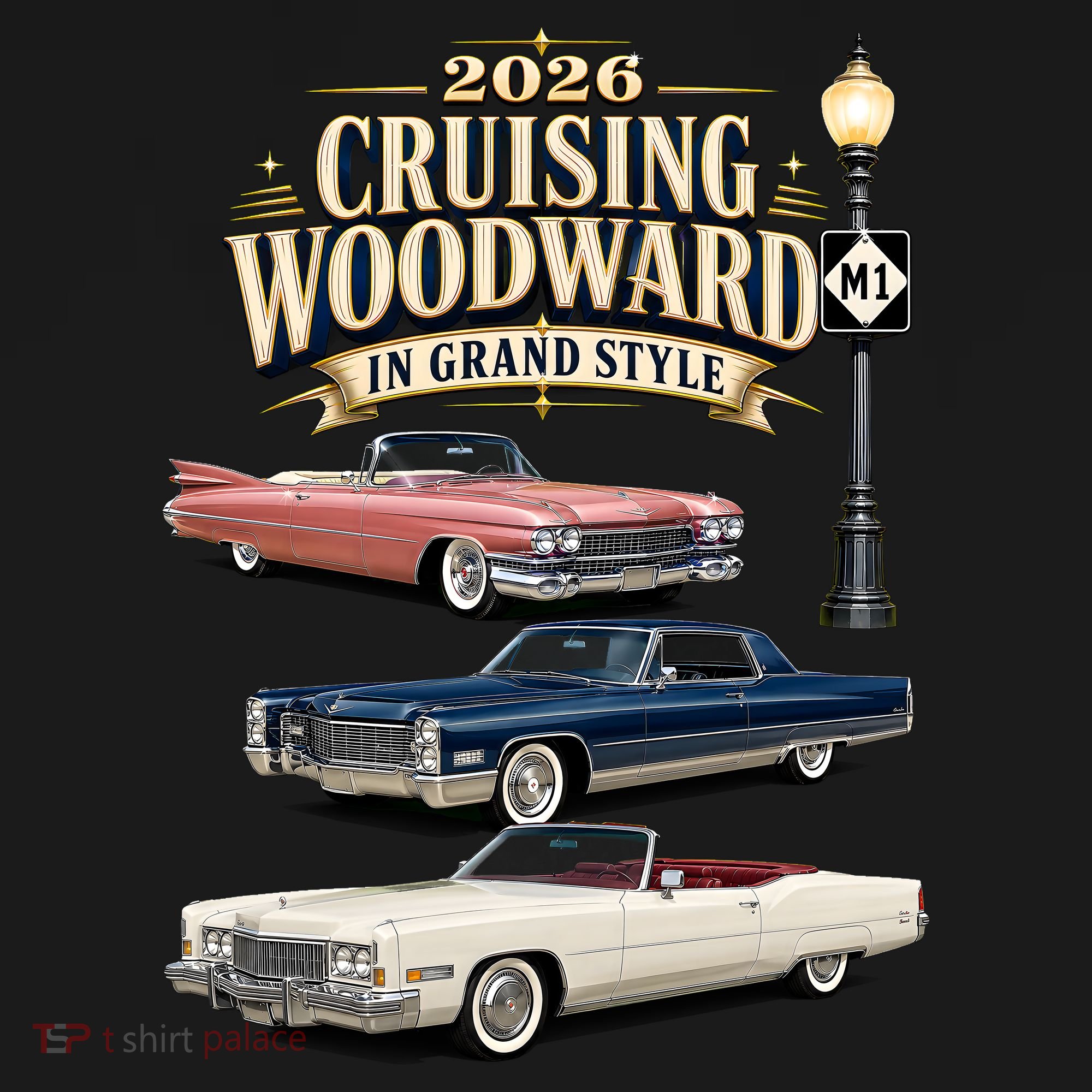 Originals Never Fade Cruising Woodward Grand Style M1 2026 Polo