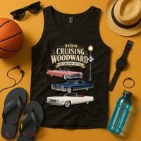 Originals Never Fade Cruising Woodward Grand Style M1 2026 Tank Top thumb 4