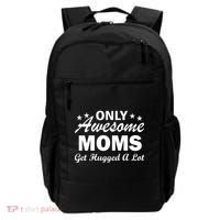 Only Awesome Moms Get Hugged A Lot Backpack thumb 0