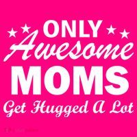 Only Awesome Moms Get Hugged A Lot Women's Tank Top thumb 4