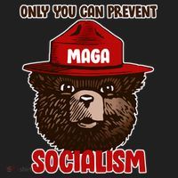 Only Can You Prevent Maga Socialism Women's Sweatshirt thumb 2