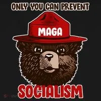 Only Can You Prevent Maga Socialism Doggie Tank thumb 4