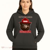 Only Can You Prevent Maga Socialism Hoodie thumb 5