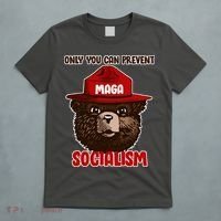 Only Can You Prevent Maga Socialism T-Shirt thumb 5