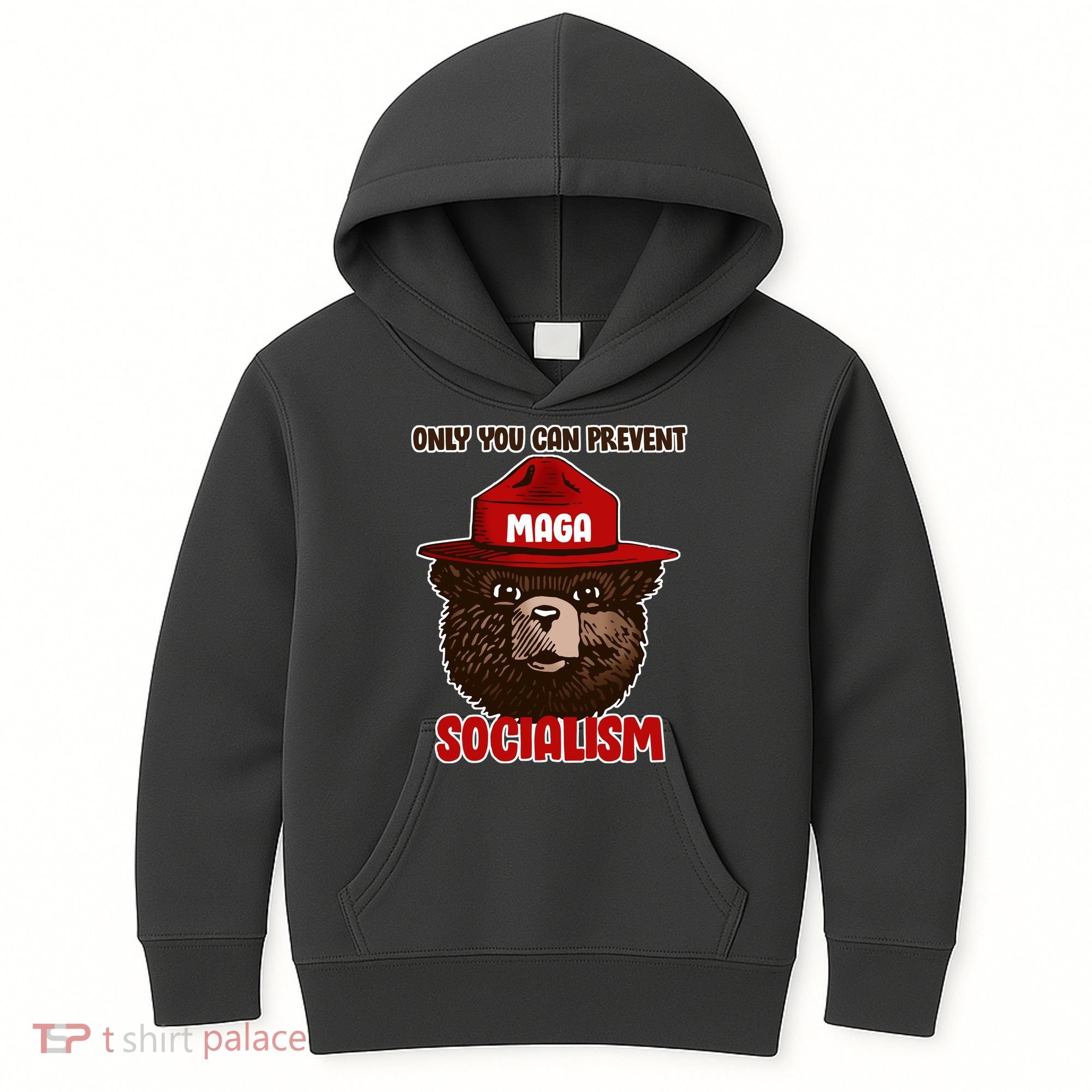 Only Can You Prevent Maga Socialism Kids Hoodie