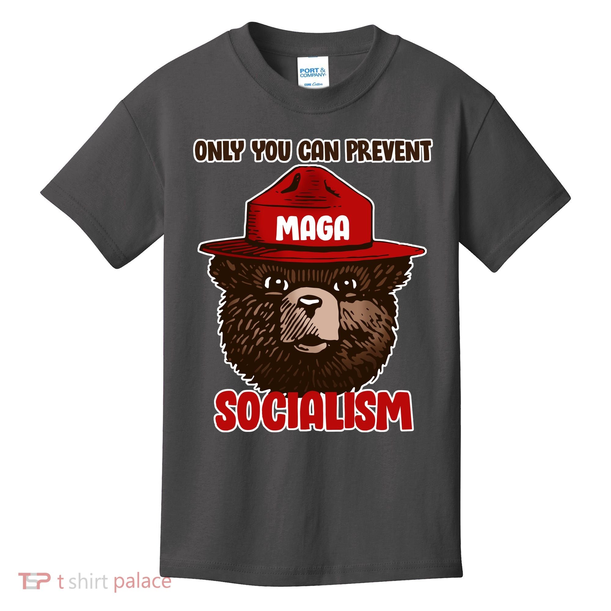 Only Can You Prevent Maga Socialism Kids T-Shirt