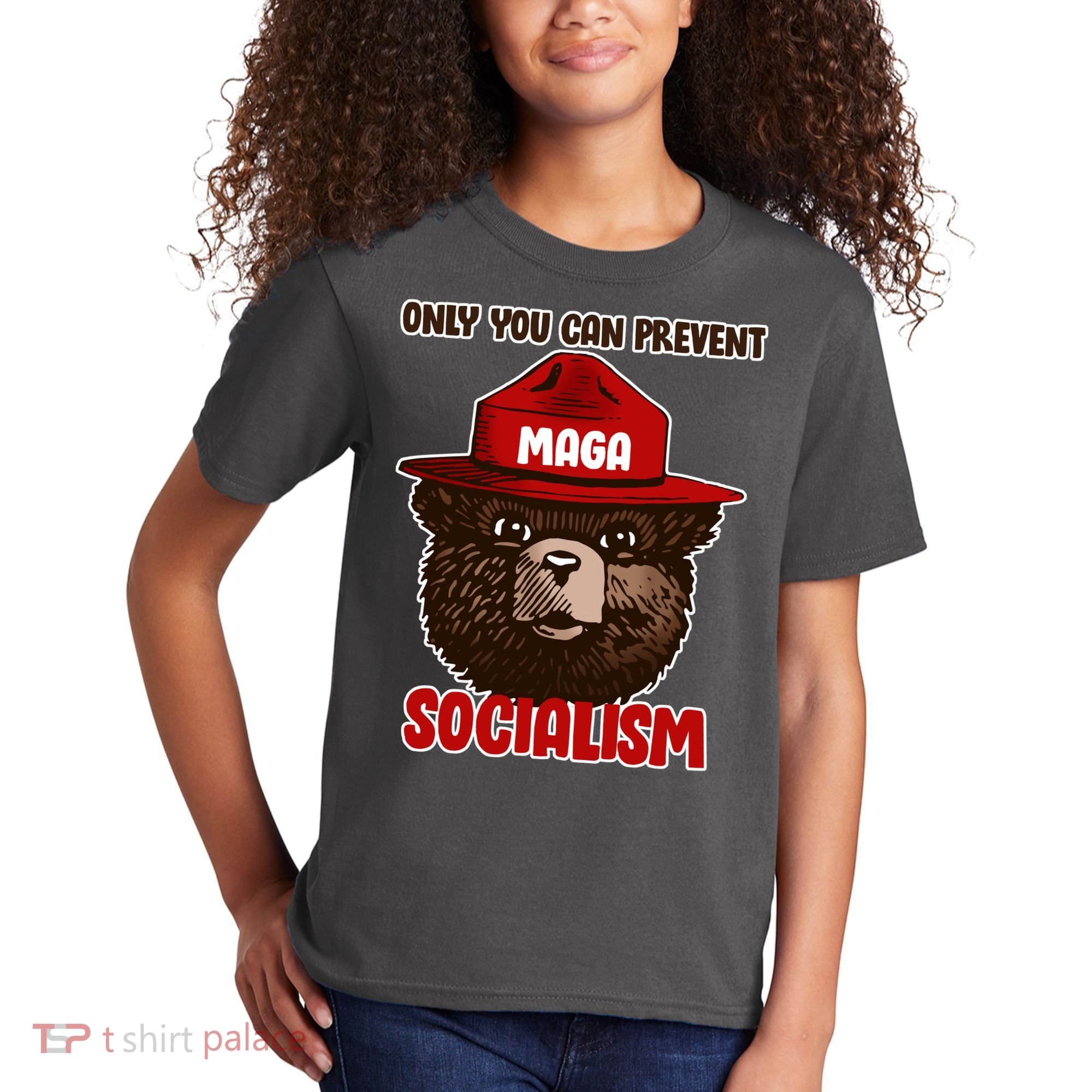 Only Can You Prevent Maga Socialism Kids T-Shirt