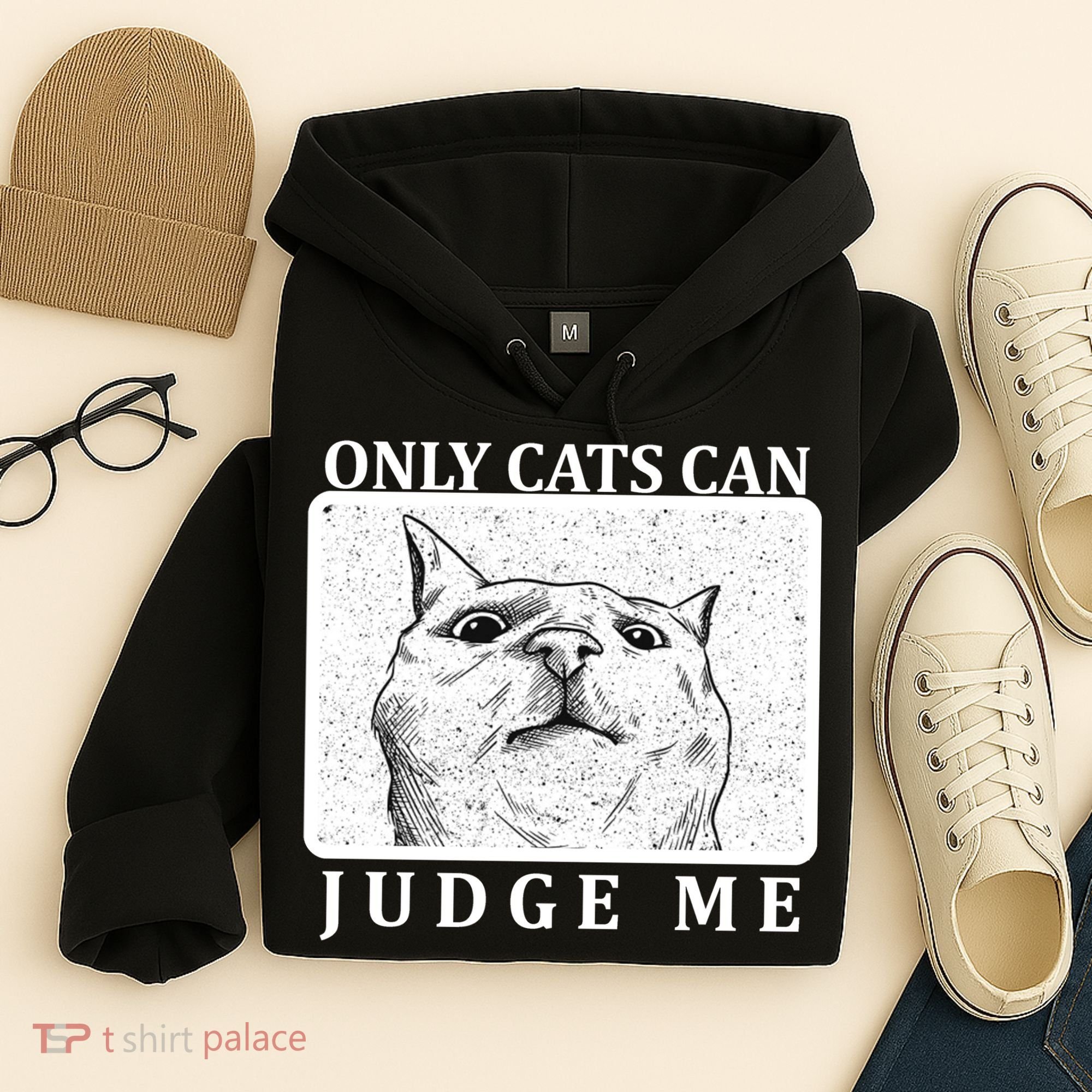 Only Cats Can Judge Me Hoodie