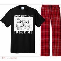Only Cats Can Judge Me Pajama Set thumb 0